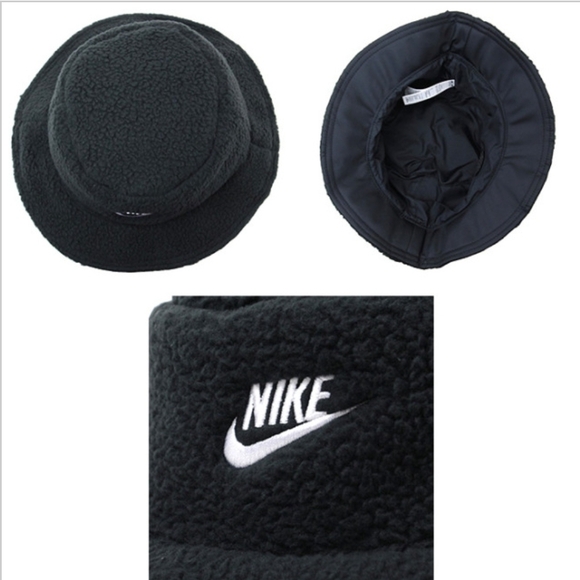 Nike Black Sherpa Bucket Hat - Picture 5 of 7